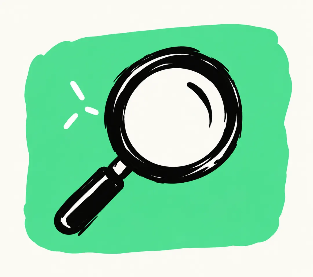Magnifier illustration